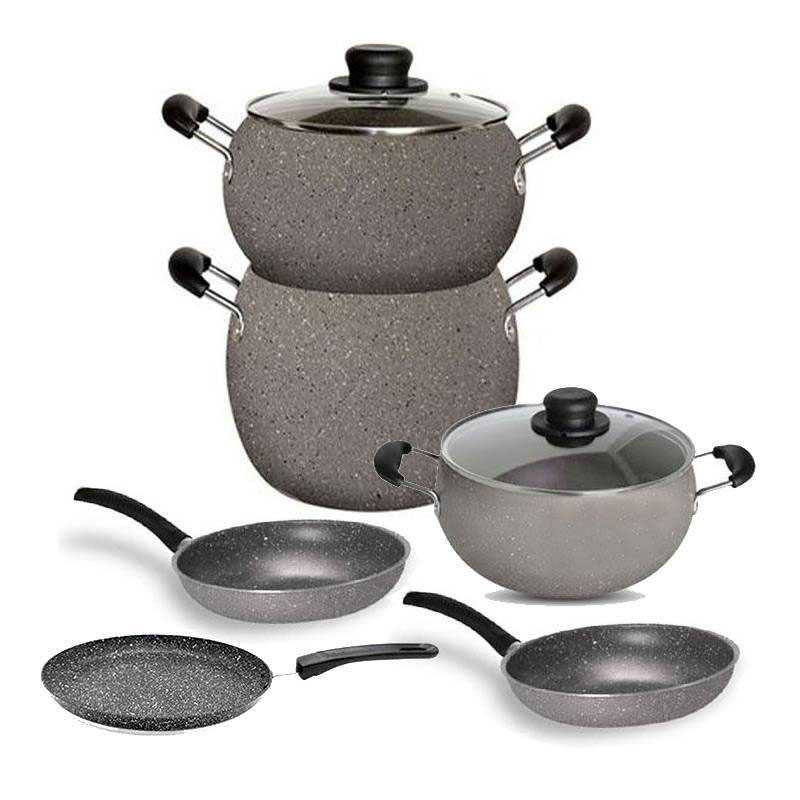 Pack El Gusto By COOK'ART De 6 Pièces - Gris