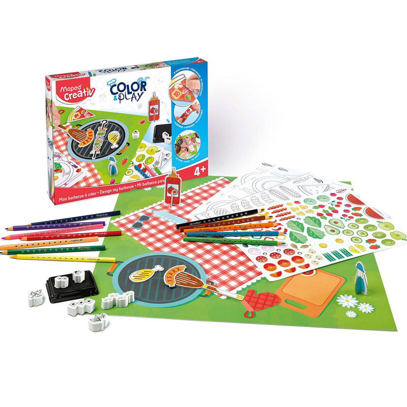 Kit Créatif MAPED COLOR & PLAY Design My Barbecue (907009)