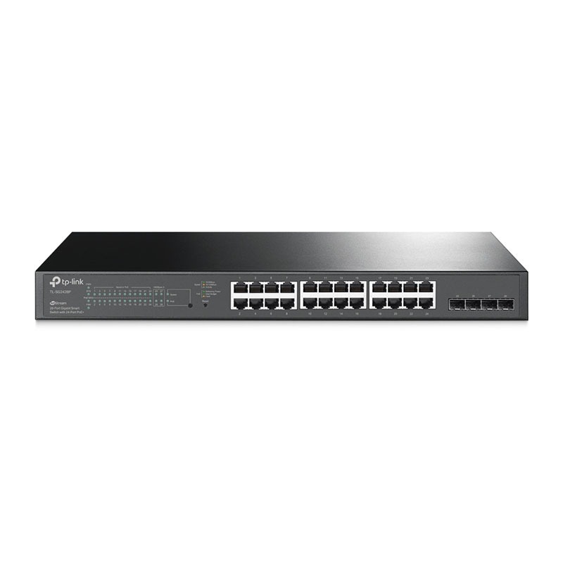 Smart Switch TP-LINK TL-SG2428P JetStream 28 Ports Gigabit avec 24 Ports PoE+ - Vue principale