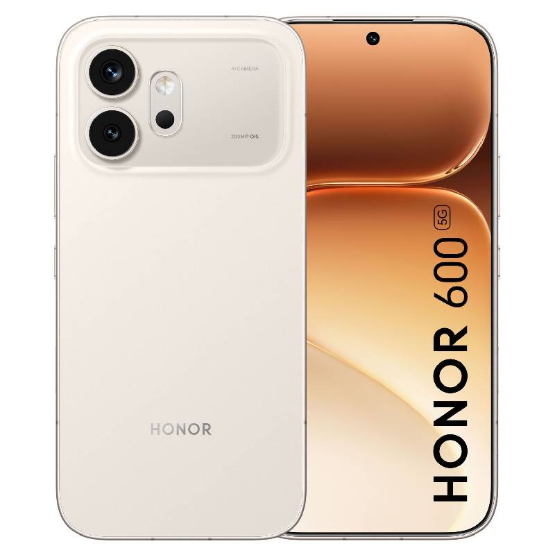 Smartphone HONOR 600 5G 256Go 12Go - Golden White - Image 5
