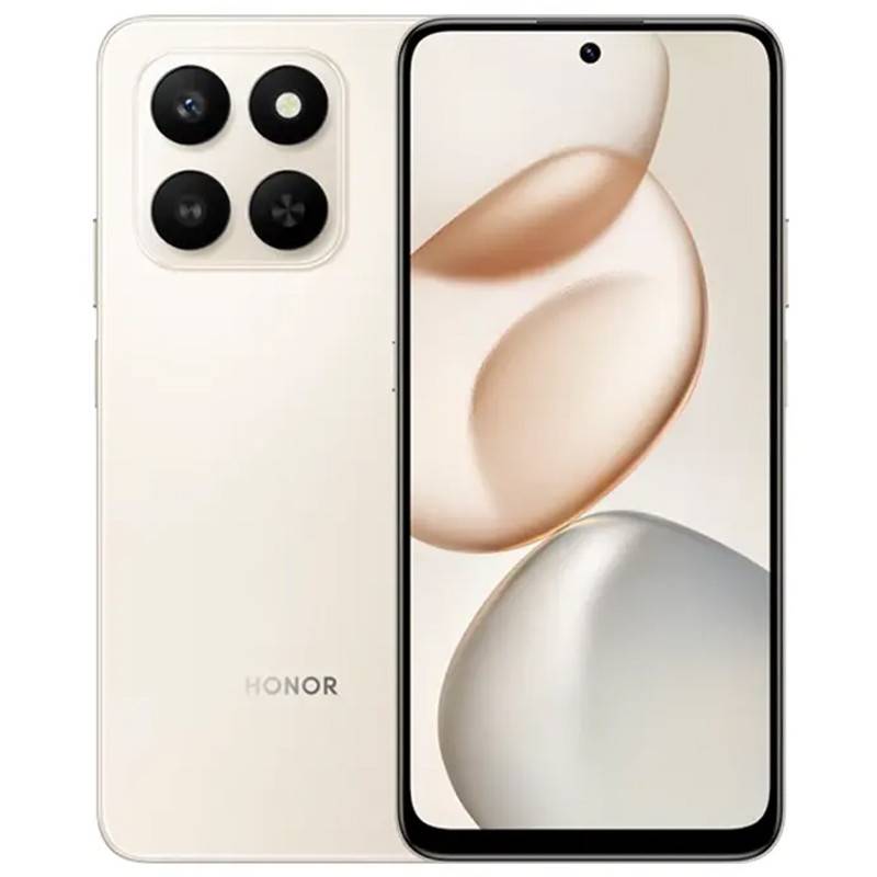 Smartphone HONOR X7D 4G  8Go 256Go - Desert Gold