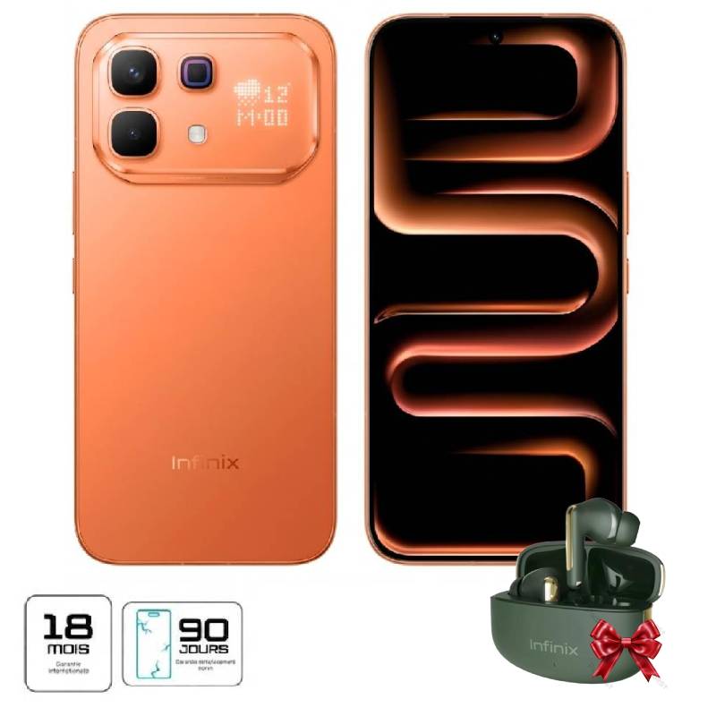 Smartphone Infinix Note 60 Pro 5G 12Go 256Go - Orange
