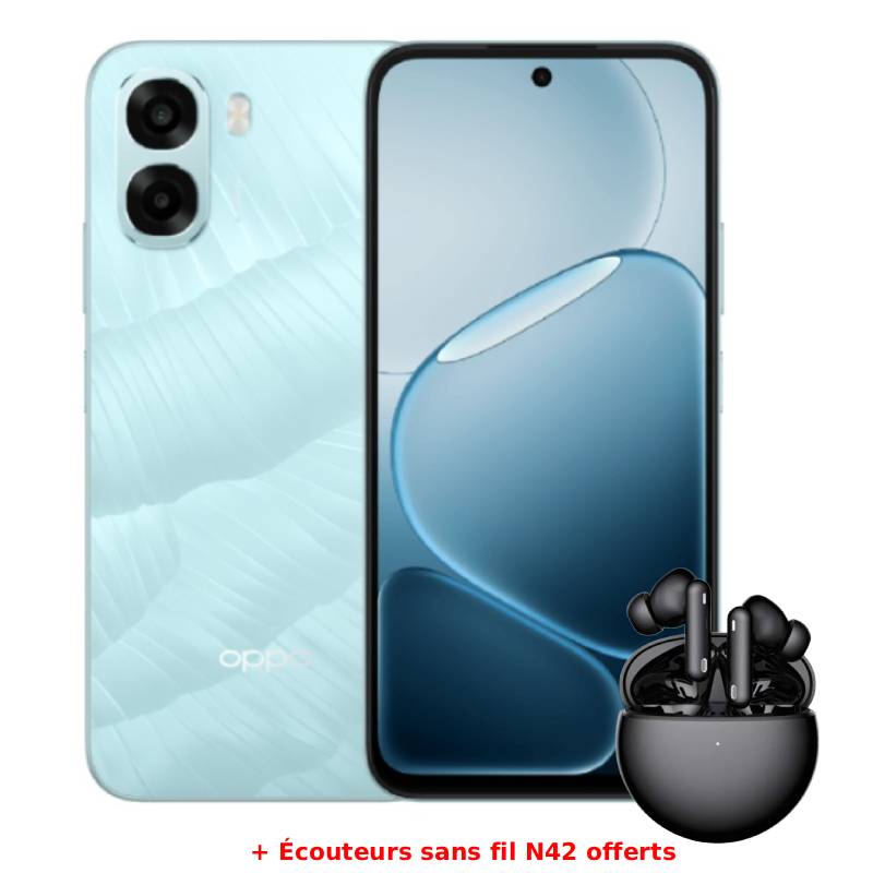 Smartphone OPPO A6x 5G 8Go 128Go - Bleu Glacier