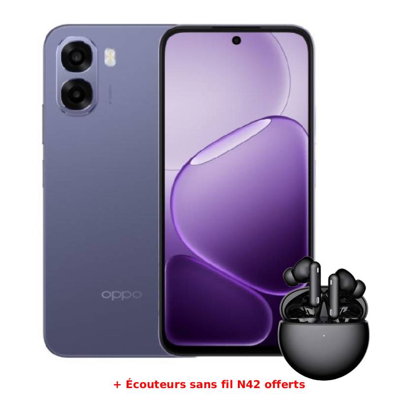 Smartphone OPPO A6x 5G 8Go 128Go - Plum Purple