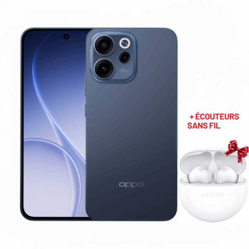 Smartphone OPPO Reno 15F 5G 24Go 512Go - Bleu Crépuscule