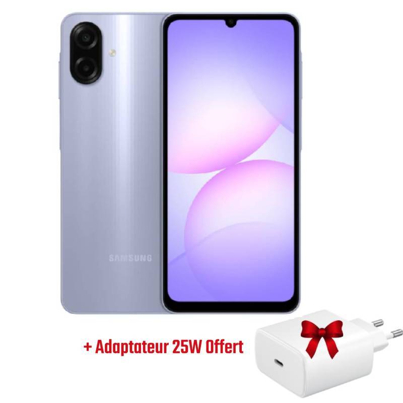 Samsung Galaxy A07 4Go 64Go Violet, Photo boutique MyTek chez MyTek