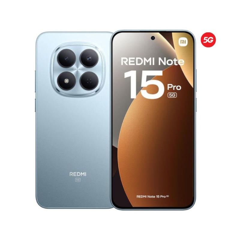 Smartphone Xiaomi Redmi Note 15 Pro 5G  8Go 256Go - Glacier Bleu  