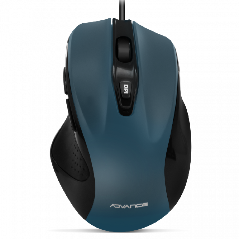 Souris Filaire ADVANCE Shape 6D USB - Bleu - Image 2