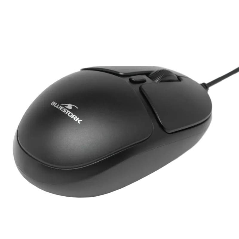 Souris Filaire BLUESTORK 1000DPI M-W-OFF20 - Noir - Image 3