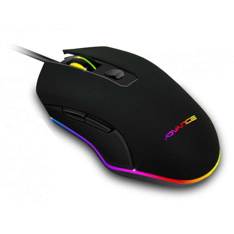 Souris Filaire Gamer ADVANCE GTA210 LED - Noir - Image 2