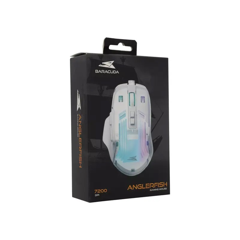 Souris Filaire Gamer BARACUDA Anglerfish RGB - Noir - Image 2