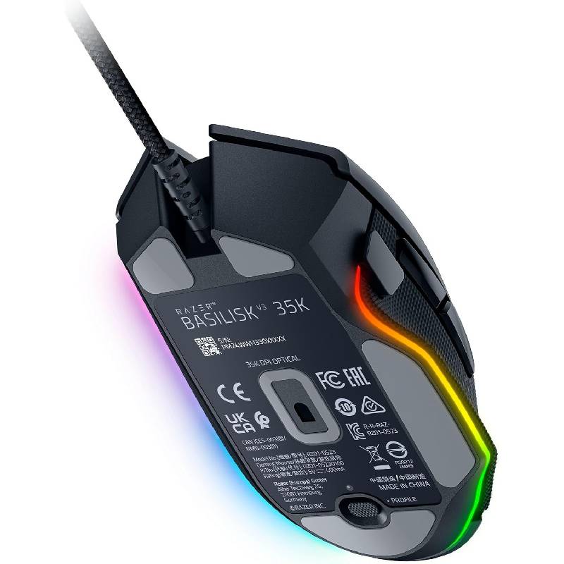 Souris Filaire Gamer RAZER Basilisk V3 35KHz RGB - Noir - Image 4