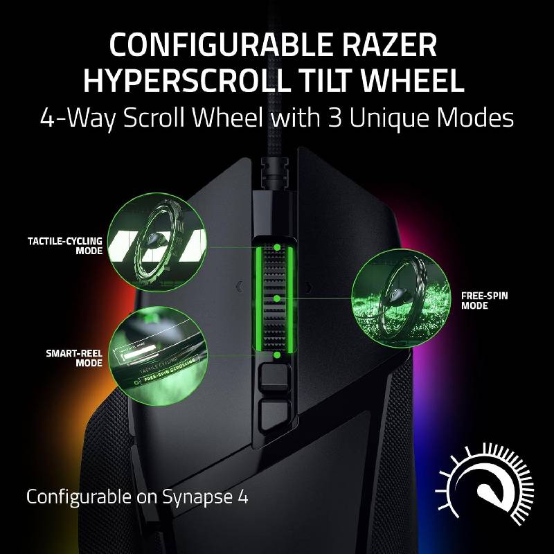 Souris Filaire Gamer RAZER Basilisk V3 35KHz RGB - Noir - Image 6