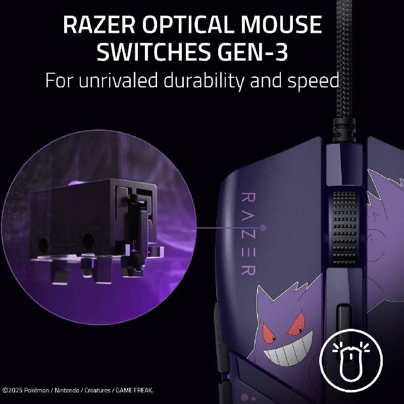Souris Filaire Gamer RAZER Cobra Pokémon Gengar Edition - Image 4