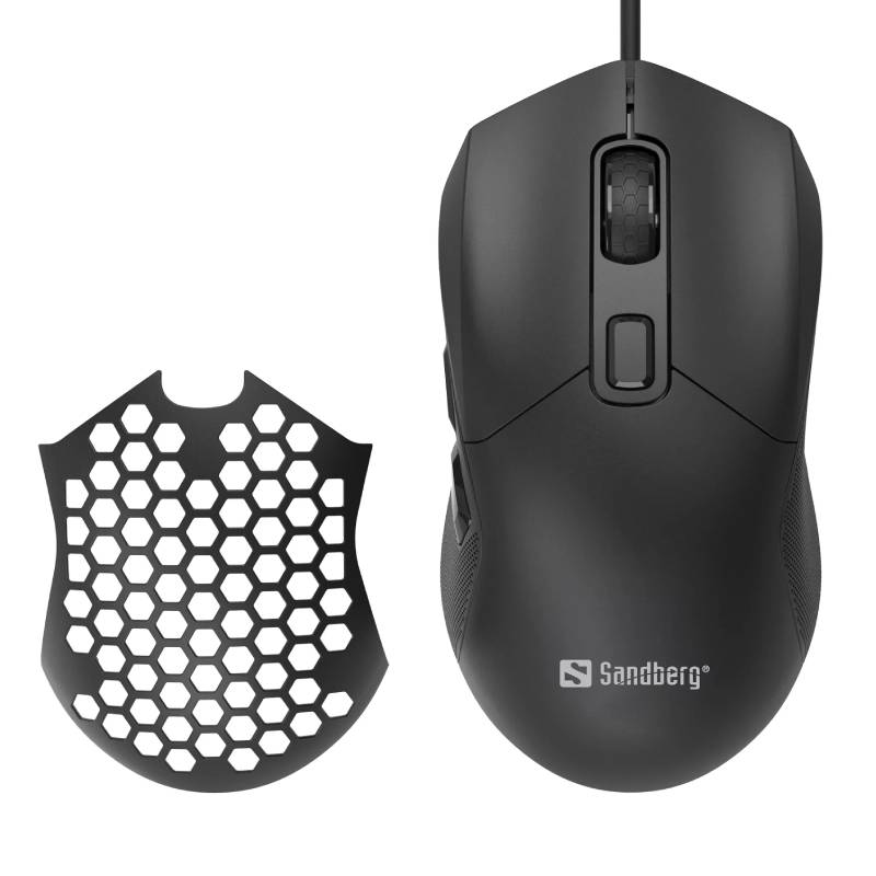 Souris Filaire Gamer SANDBERG Flexcover 6D - Noir - Image 3