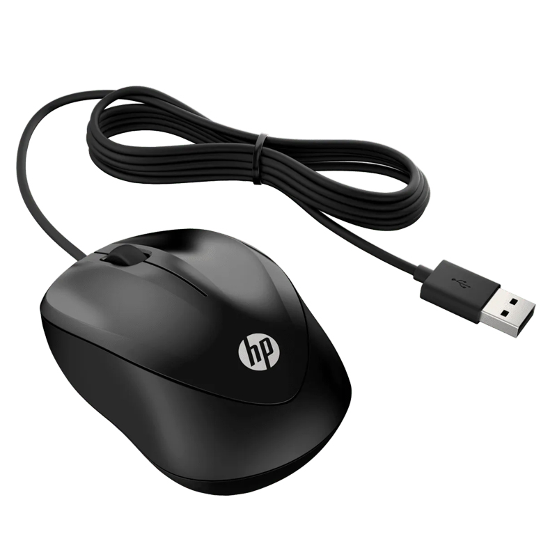 Souris Filaire HP 1000 USB - Noir  - Image 3
