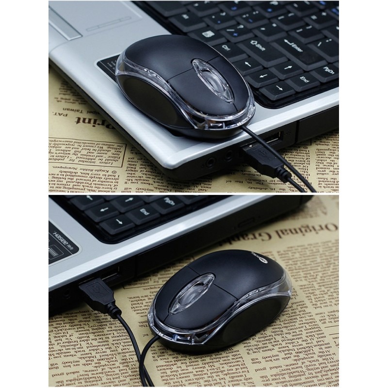 Souris Filaire JEWAY M1 - Noir - Image 4