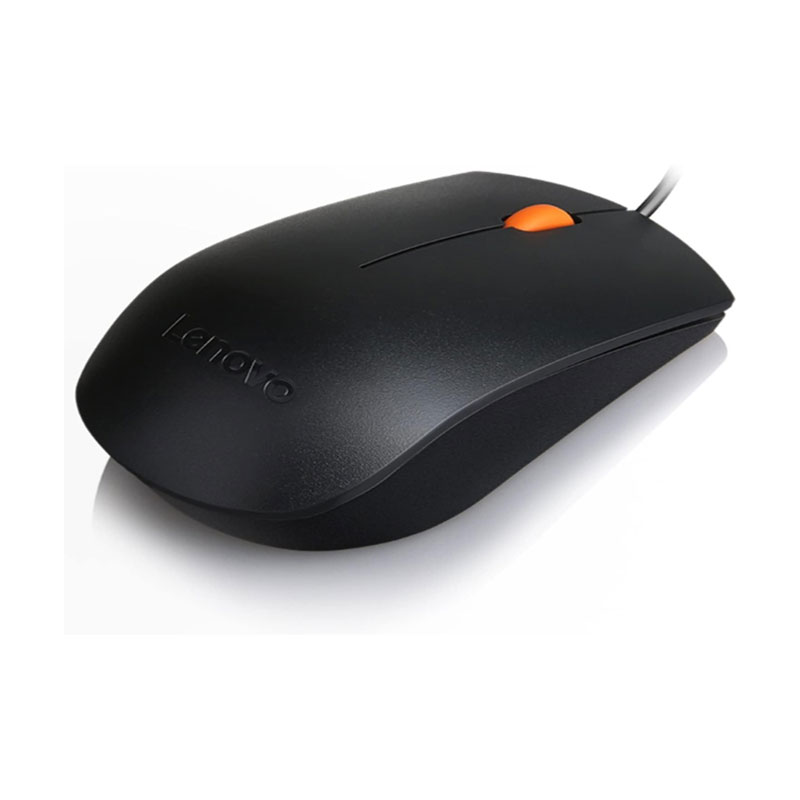 Souris Filaire LENOVO Compact 300 - Noir - Image 2