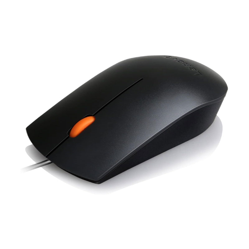 Souris Filaire LENOVO Compact 300 - Noir - Image 3