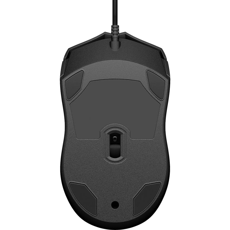 Souris Filaire Optique HP 100 USB - Noir (6VY96AA) - Image 4