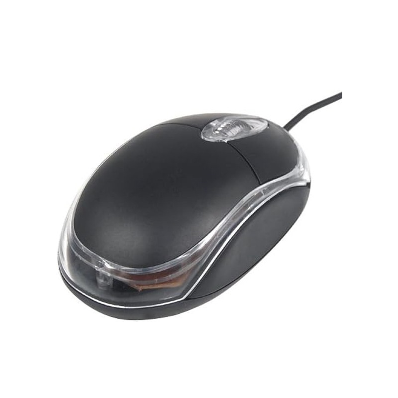Souris Filaire Optique SJ-100 USB - Noir - Image 3