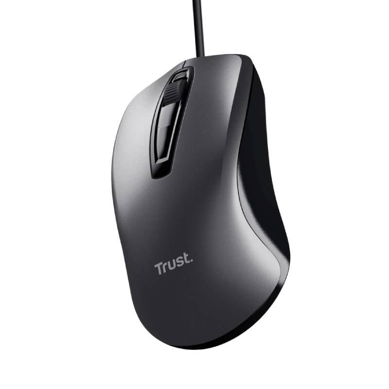 Souris Filaire TRUST Carve 1200 DPI - Noir - Image 2