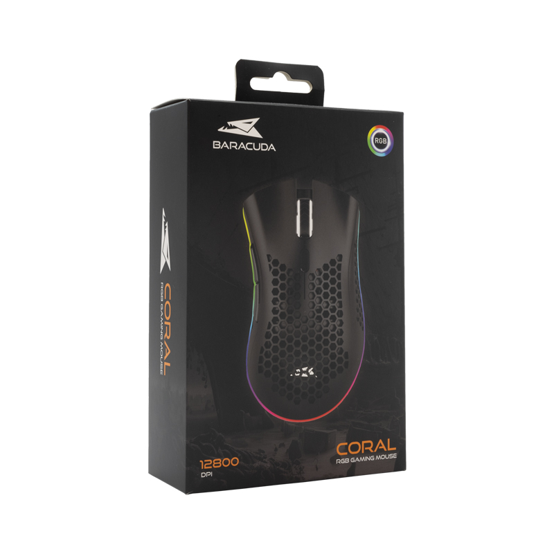 Souris Gamer Filaire BARACUDA CORAL BGM-031 - Noir - Image 6