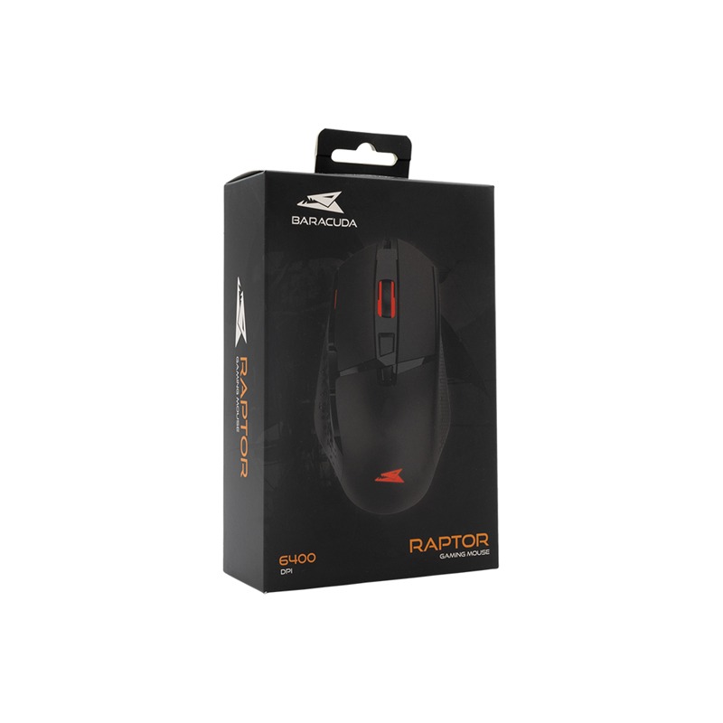 Souris Gamer Filaire BARACUDA RAPTOR BGM-051 - Noir - Image 6