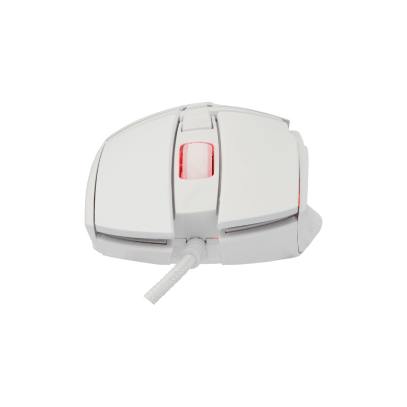 Souris Gamer Filaire BARACUDA RAPTOR BGM-052 - Blanc - Image 2