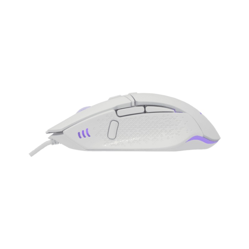 Souris Gamer Filaire BARACUDA RAPTOR BGM-052 - Blanc - Image 4