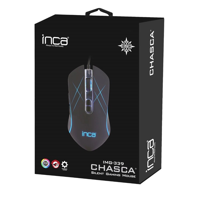 Souris Gamer Filaire INCA IMG-339 RGB - Noir - Image 3