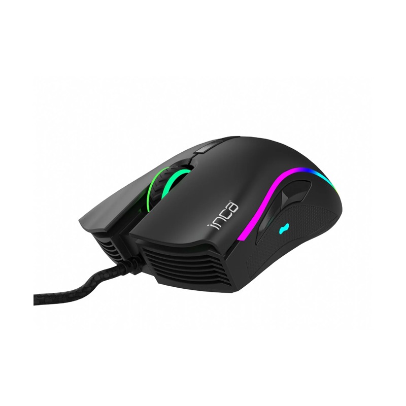 Souris Gamer Filaire INCA IMG-349 RGB - Noir - Image 4