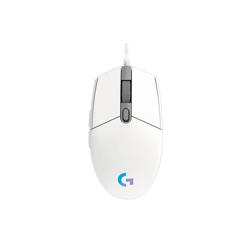 Souris Gamer Filaire LOGITECH G102 - Blanc - Image 2
