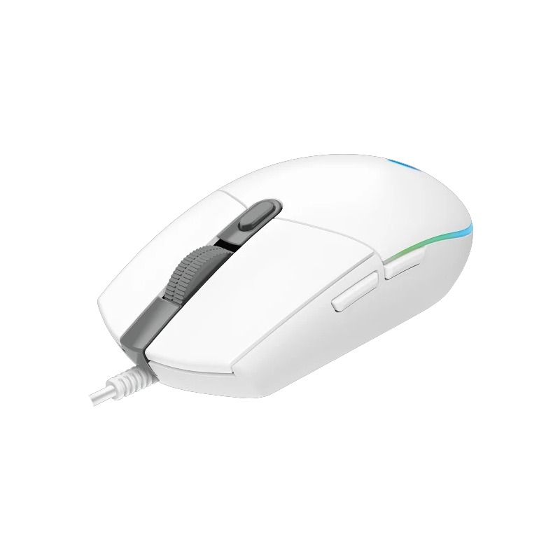 Souris Gamer Filaire LOGITECH G102 - Blanc - Image 3
