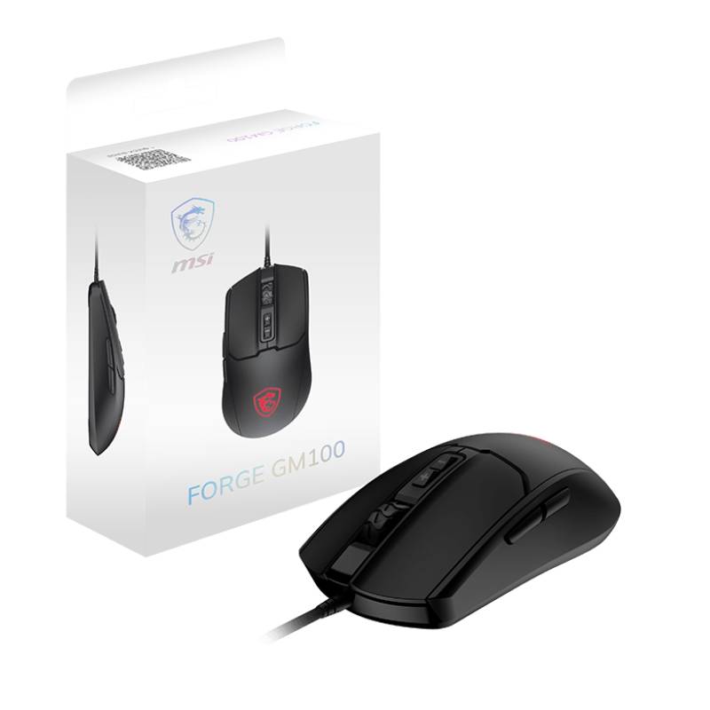 Souris Gamer Filaire MSI FORGE GM100 RGB - Noir - Image 5