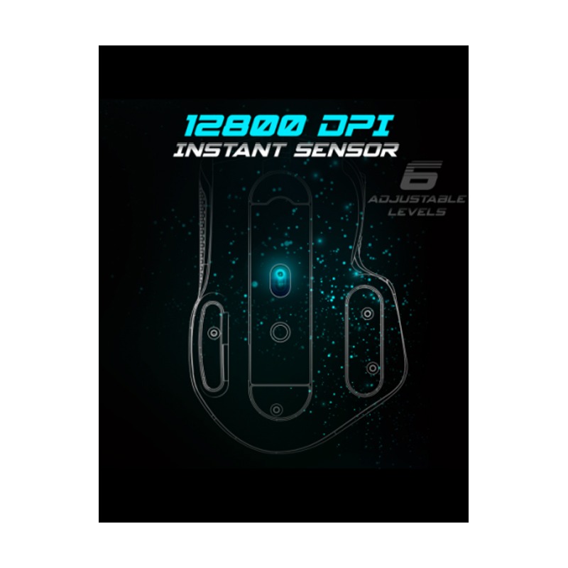 Souris Gamer Filaire SPIRIT OF GAMER  PRO M5 RGB - Noir - Image 3