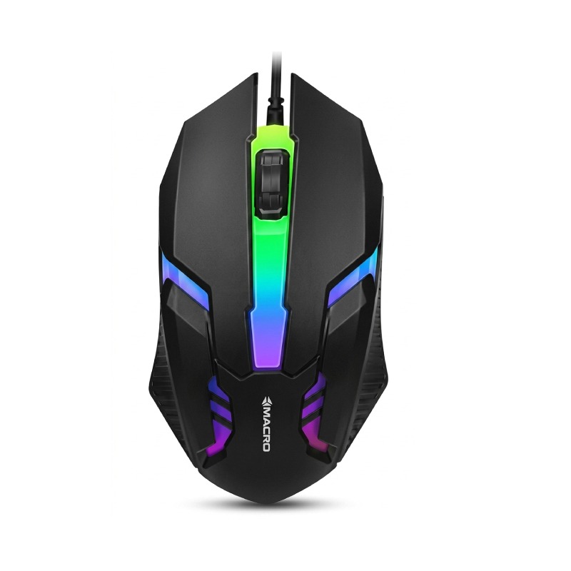 Souris Gamer MACRO Filaire X3 - Noir