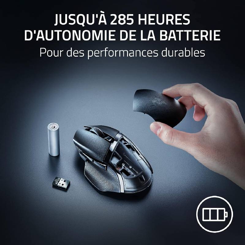 Souris Gamer Sans Fil RAZER Basilisk V3 X HyperSpeed - Noir - Image 4