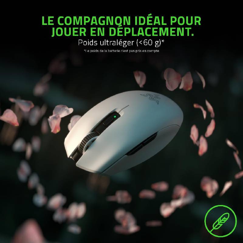 Souris Gamer Sans Fil RAZER Orochi V2 - Blanc - Image 4