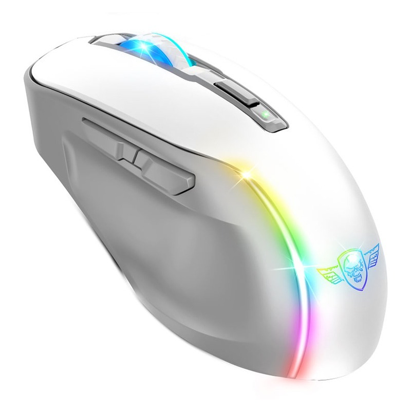 Souris Gamer Sans Fil Spirit of Gamer Elite M50 RGB - Blanc - Image 2