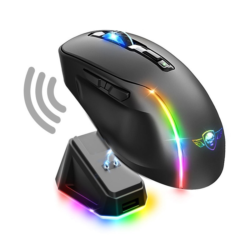 Souris Gamer Sans Fil Spirit of Gamer Elite M50 RGB - Noir - Image 3