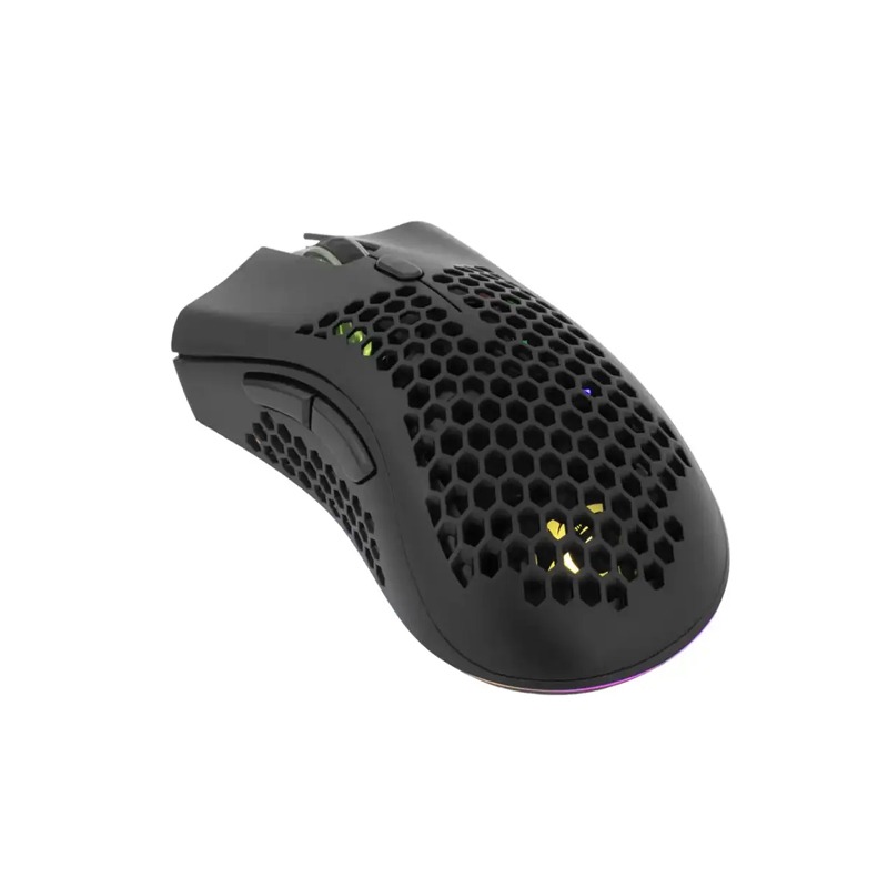 Souris Gamer Sans Fil WHITE SHARK LIONEL WGM-5012 - Noir - Image 3