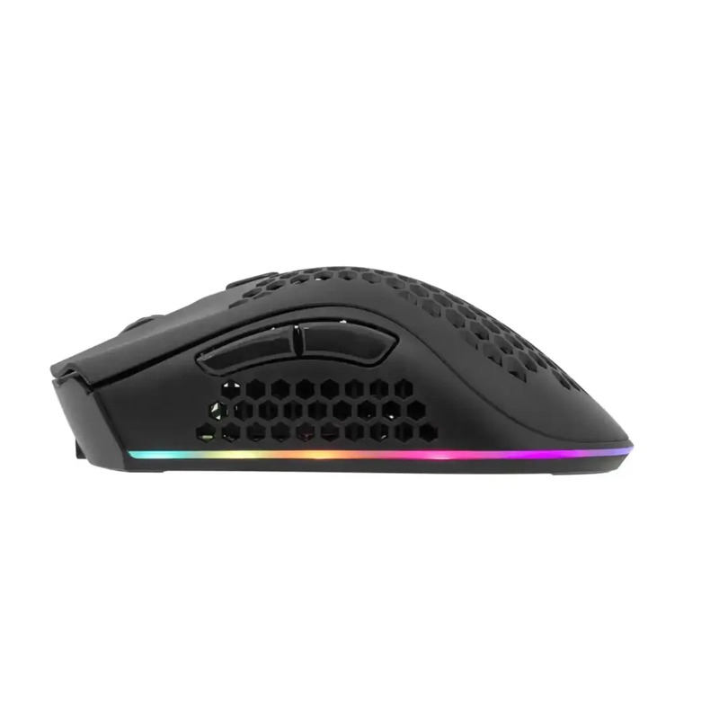 Souris Gamer Sans Fil WHITE SHARK LIONEL WGM-5012 - Noir - Image 4