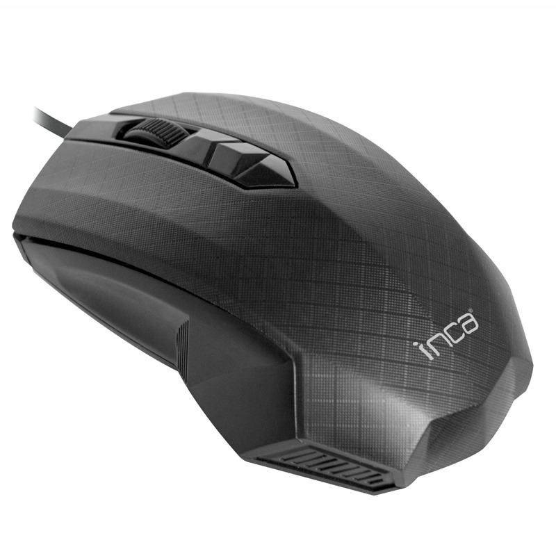 Souris Optique Filaire INCA IM-119 - Noir - Image 2