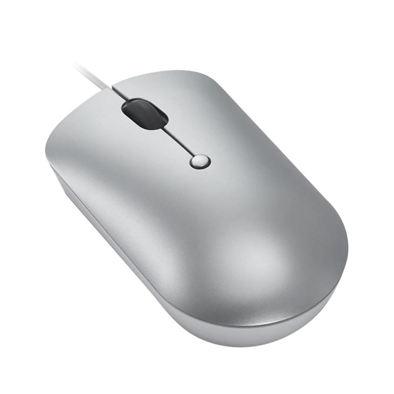 Souris Optique filaire LENOVO 540 Compacte - Gris Nuage - Image 3