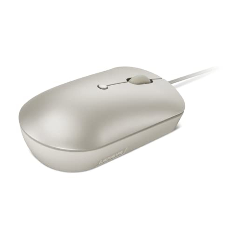 Souris Optique filaire LENOVO 540 Compacte - Sable - Image 4