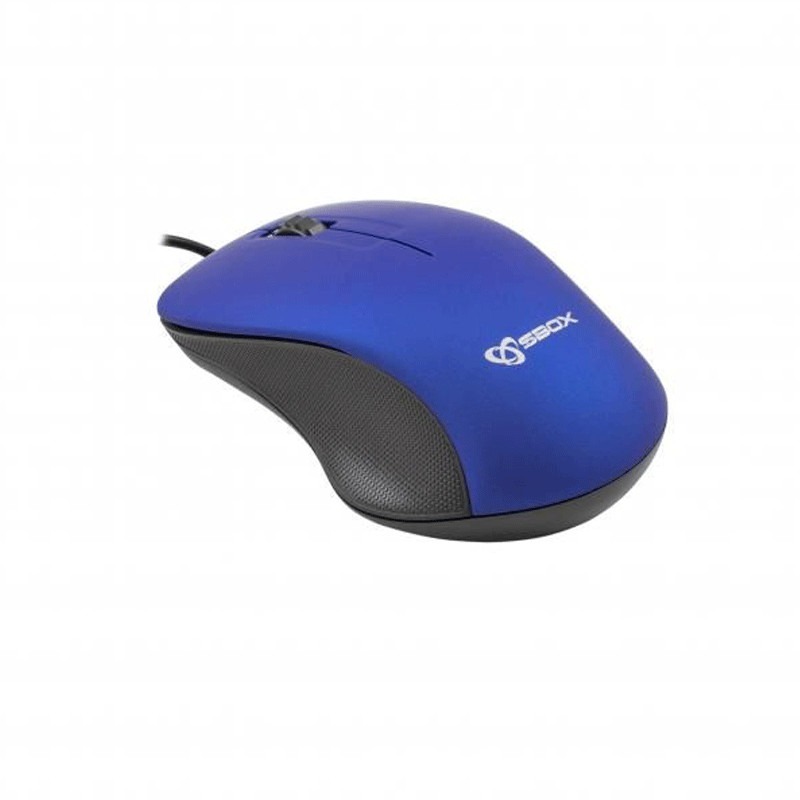 Souris Optique Filaire SBOX M-958BL - Bleu - Image 3