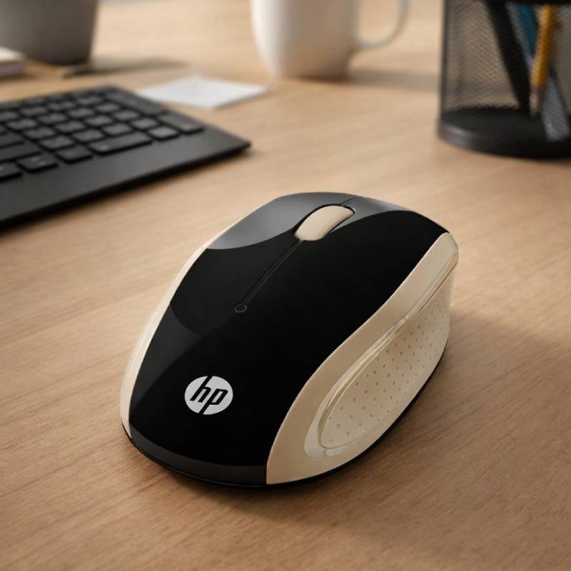 Souris Optique HP sans Fil 200 - Gold (2HU83AA) - Image 5