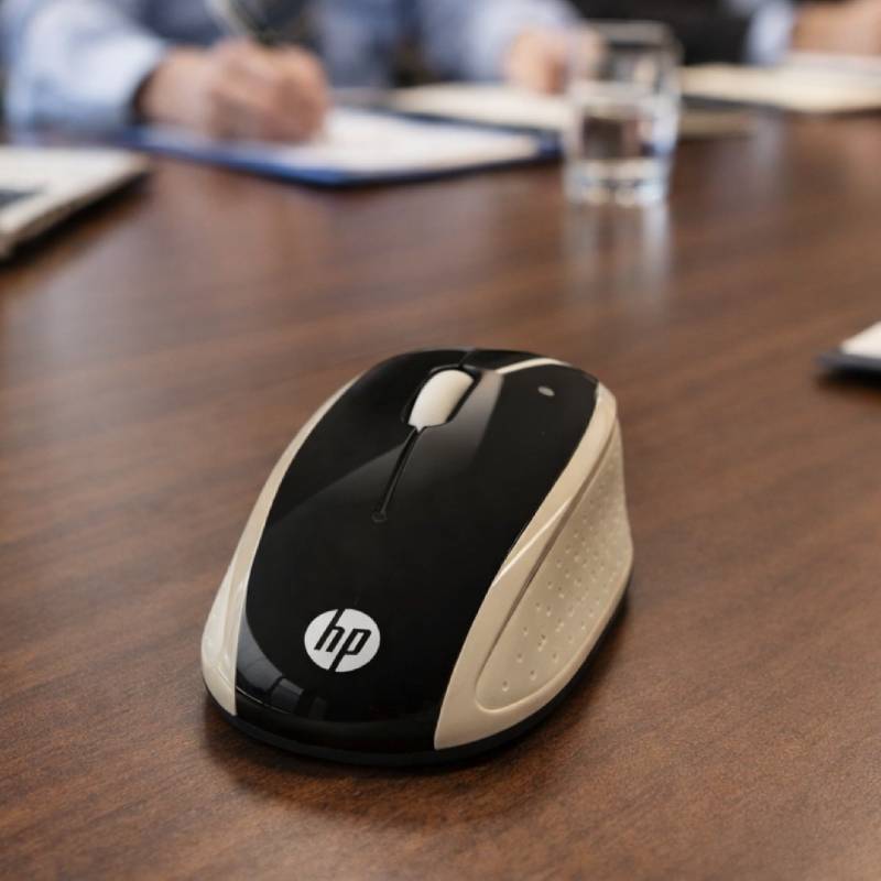 Souris Optique HP sans Fil 200 - Gold (2HU83AA) - Image 6