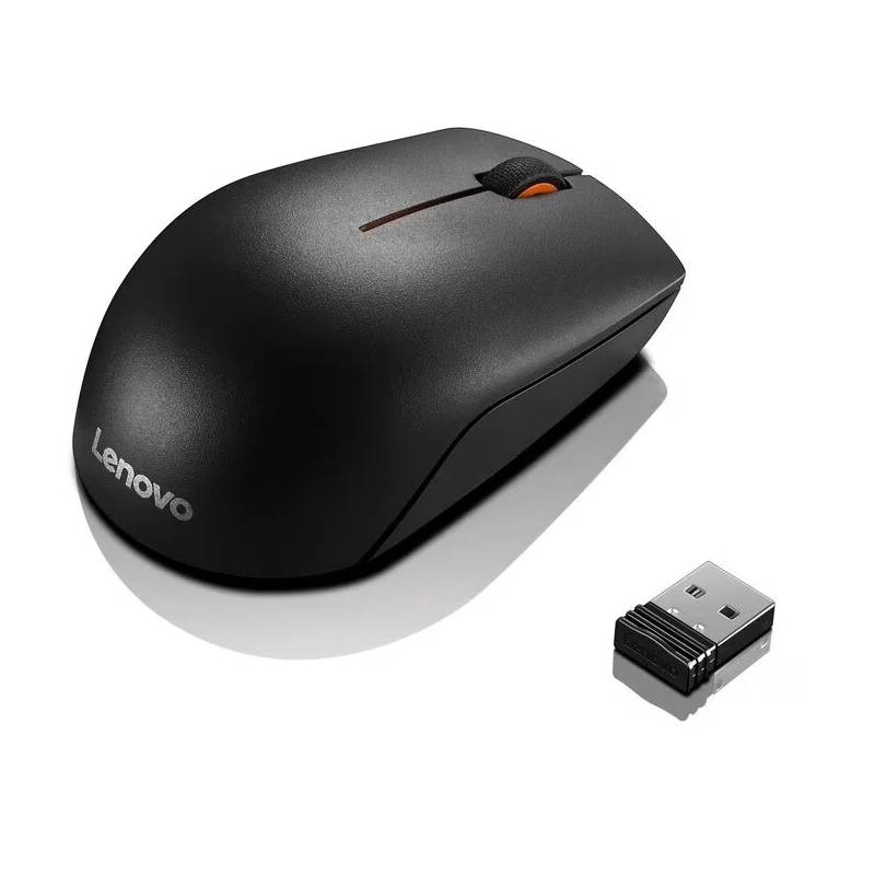 Souris Optique Sans Fil LENOVO 300 - Noir - Image 2